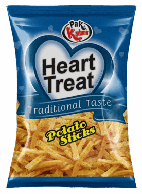 Heart Treat Potato Sticks.